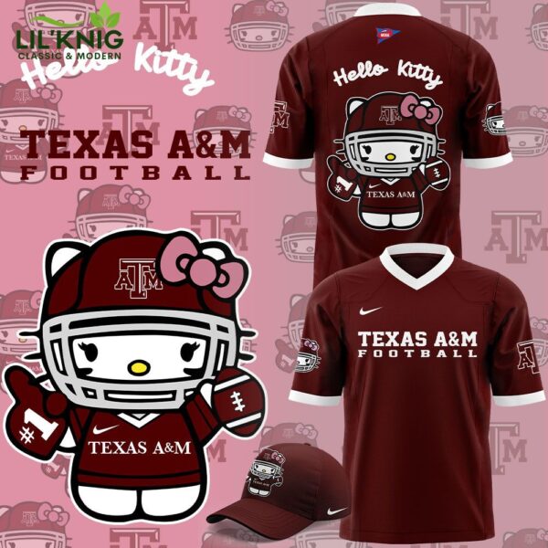 Limited Edition Texas A&M x Hello Kitty Football Jersey – Aggie Fan Apparel