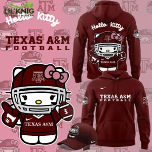 Limited Edition Texas A&M x Hello Kitty HOT 2024 Hoodie – Trendy Fan Gear