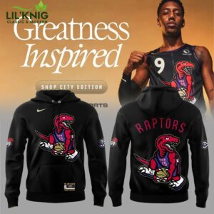 Limited Edition Toronto Raptors 30th Anniversary City Edition Hoodie – Exclusive Design