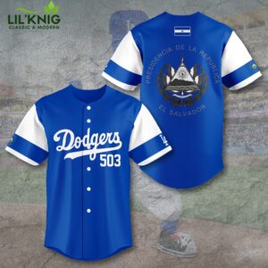 Los Angeles Dodgers Presidencia De La Republica Baseball Jersey