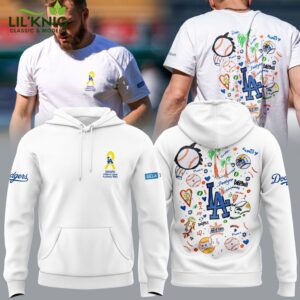 Los Angeles Dodgers UCLA Health Hoodie – Childhood Cancer Awareness Night