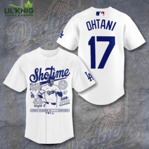 Los Angeles Dodgers x Shohei Ohtani Baseball Jersey – MLB Limited Edition