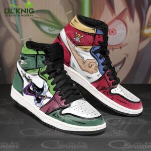 Luffy Vs Zoro Gomu Vs Santoryu One Piece Premium Af1 Sneaker