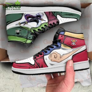 Luffy Vs Zoro Gomu Vs Santoryu One Piece Premium Af1 Sneaker