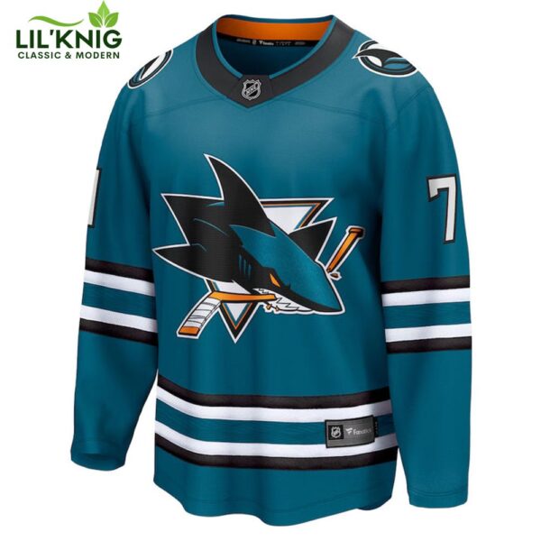 Macklin Celebrini San Jose Sharks Nhl Fanatics Breakaway Home Jersey