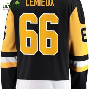 Mario Lemieux Pittsburgh Penguins NHL Fanatics Breakaway Vintage Jersey