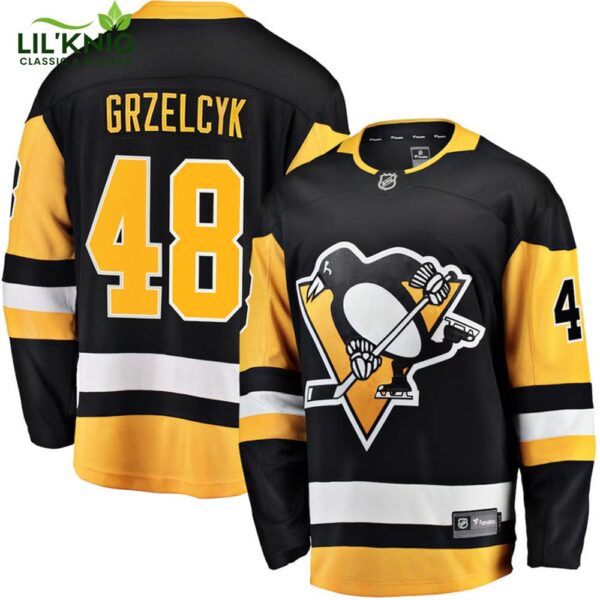 Matt Grzelcyk Pittsburgh Penguins Nhl Fanatics Breakaway Home Jersey