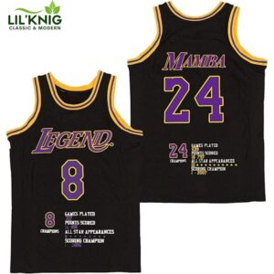 Men’S Fashion Legend 8 Athletic 24 Basketball Jersey