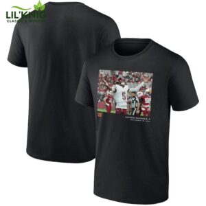 Men’S Washington Commanders Jayden Daniels Black Nfl Flash Features Week 4 T-Shirt