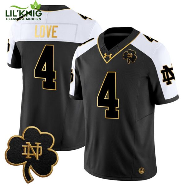 Men’s 2024 Notre Dame Fighting Irish Gold Vapor Jersey