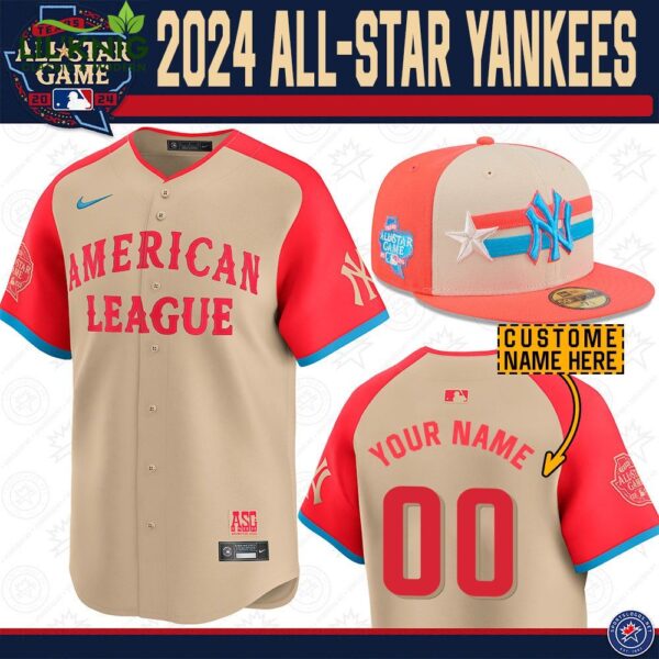 Men’s New York Yankees 2024 MLB All-Star Game Limited Pick-A-Player Jersey