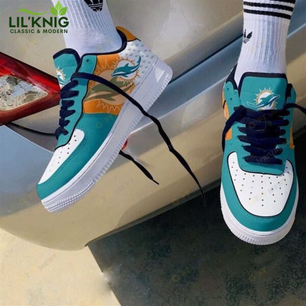 Miami Dolphins Air Force Shoes