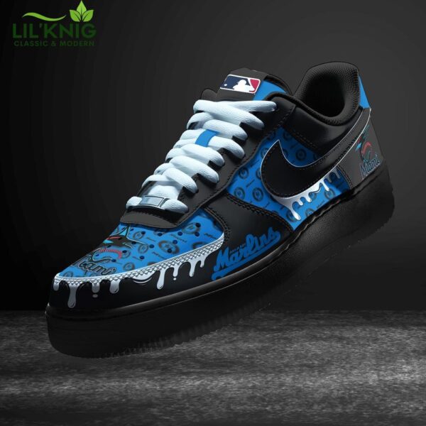 Miami Marlins New Design Limited Edition Af1 Nike Sneaker Shoes