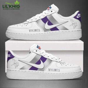 Minnesota Vikings Air Force 1 Nike New Design Premium Shoes