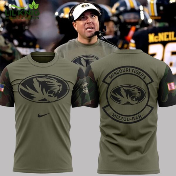 Missouri Tigers Veterans 2024 Football Tshirt