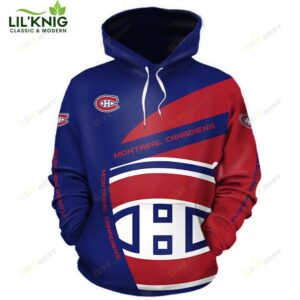 Montreal Canadiens Hoodie  3D T10