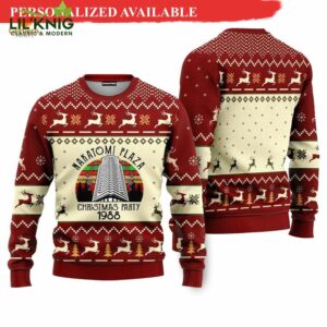 Nakatomi Plaza Ugly Christmas Sweater – Ugly Christmas Sweater