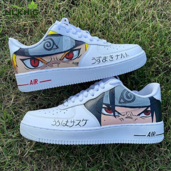 Naruto Vs Sasuke Sneaker Nike Limited Edition Air Force 1