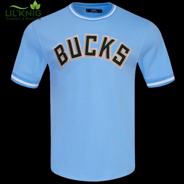 Nba Milwaukee Bucks Classic Chenille Men’S Blue Tee