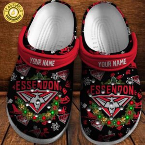 New Custom Essendon Crocs Shoes For Fan Hot Special Edition