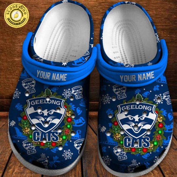 New Custom Geelong Cat Crocs Shoes For Fan Hot Special Edition