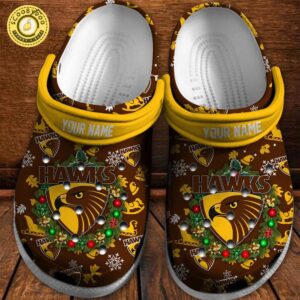 New Custom Hawks Crocs Shoes For Fan Hot Special Edition