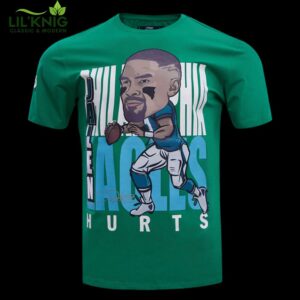 Nfl Philadelphia Eagles Jalen Hurts #1 Remix Avatar Men’S Tee