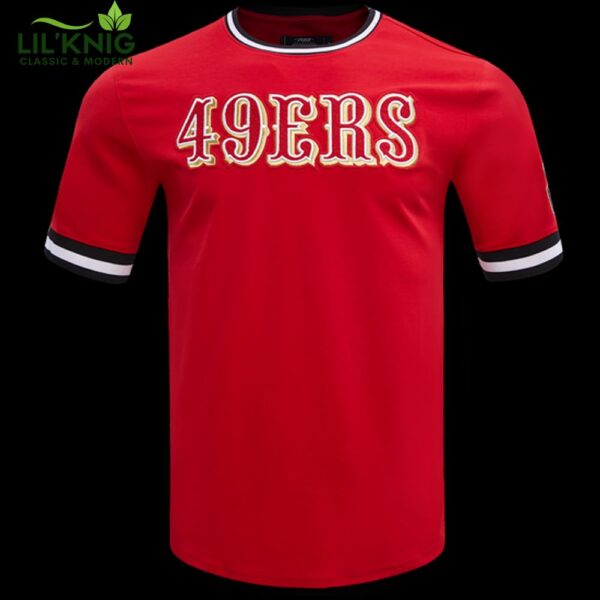 Nfl San Francisco 49Ers Classic Chenille Dk Red Tee