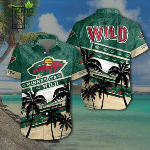 Nhl Minnesota Wild Hawaiian Shirt