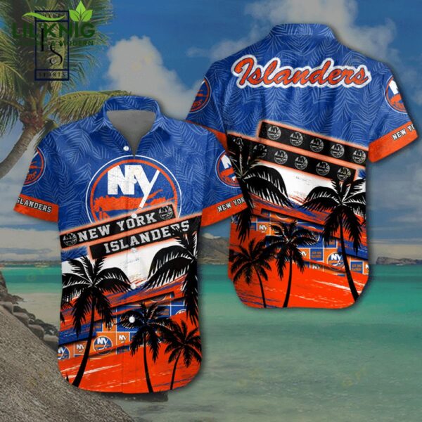 Nhl New York Islanders Hawaiian Shirt