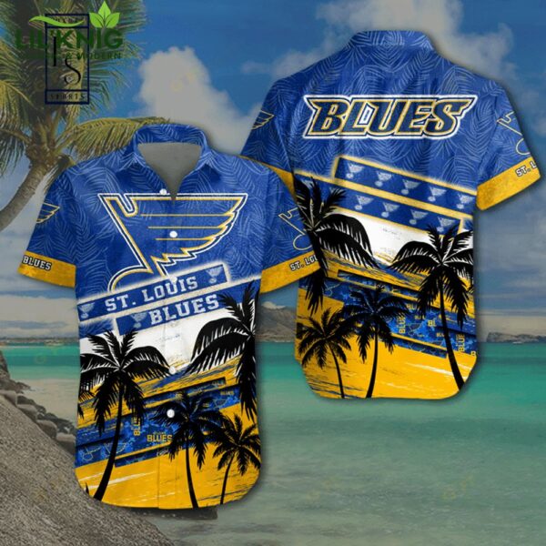 Nhl St.Louis Blues Hawaiian Shirt