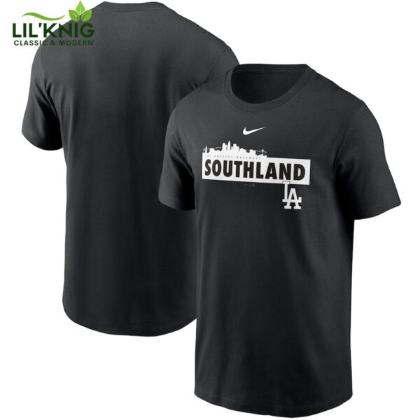 Nike Black Los Angeles Dodgers Southland La Hot Limited T-Shirt 2024