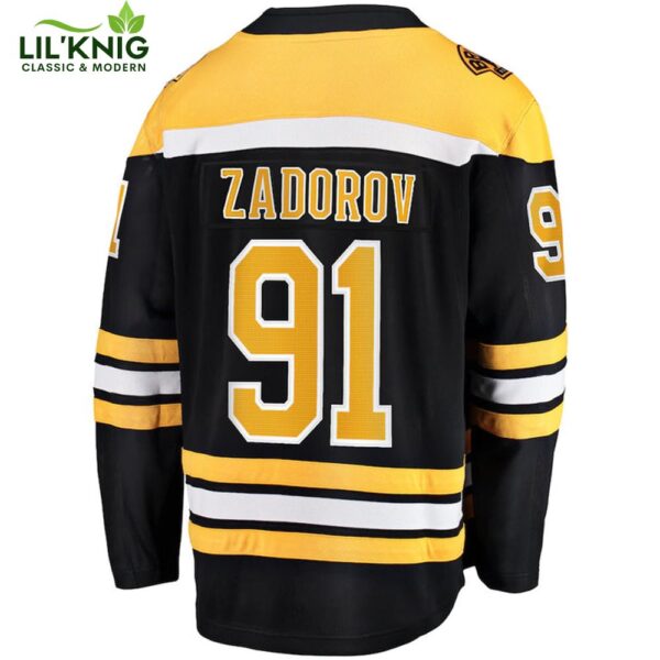 Nikita Zadorov Boston Bruins Nhl Fanatics Breakaway Home Jersey Vendor