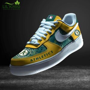 Oakland Athletics Air Force 1 Sneakers – Stylish Fan Apparel