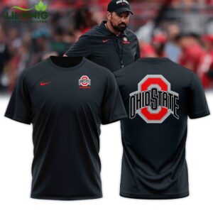 Ohio State Football Black T-Shirt