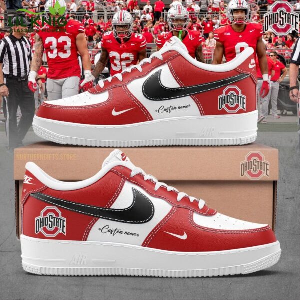 Ohio State Football Custom Name 2024 Sneaker