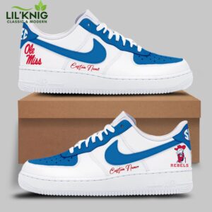 Ole Miss Rebels Custom Name Nike Air Force 1 Sneakers – Limited Edition 2024