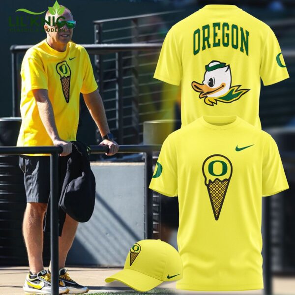 Oregon Ducks Cream Vs Nike Hot Design 2024 Tshirt