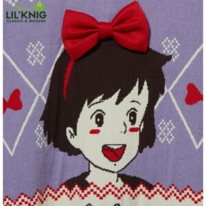 Our Universe Studio Ghibli Kiki’S Delivery Service Patterned Holiday Sweater