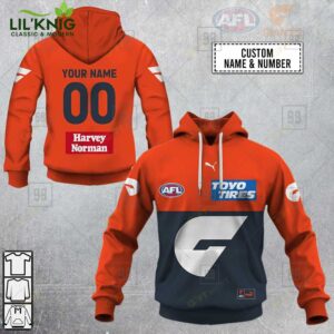 Personalized 2023 Afl Greater Western Sydney Giants Jerseys Hoodie