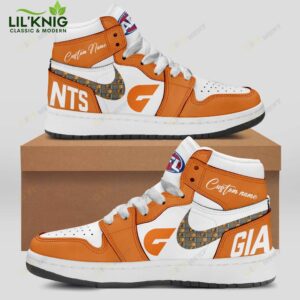 Personalized Afl Gws Giants Air Jordan 1