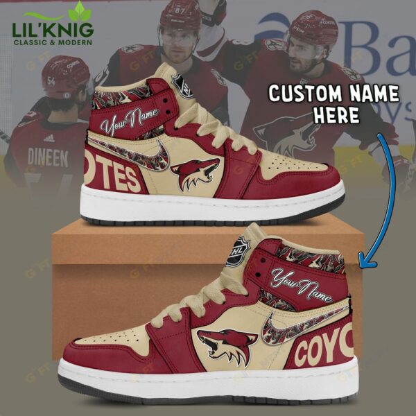 Personalized Arizona Coyotes Air Jordan 1