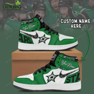 Personalized Dallas Stars Air Jordan 1