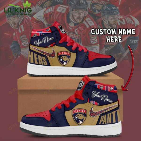 Personalized Florida Panthers Air Jordan 1