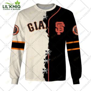 Personalized Mlb San Francisco Giants Mix Jersey Sweatshirt