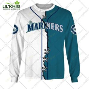 Personalized Mlb Seattle Mariners Mix Jersey