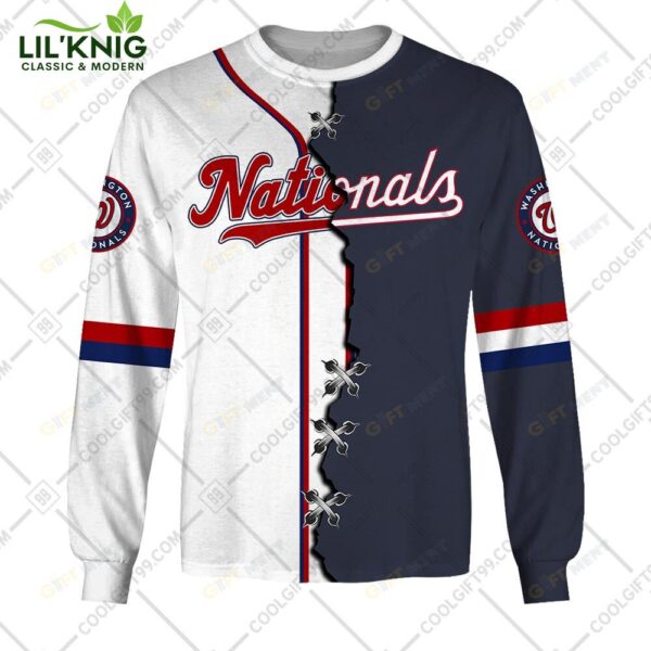 Personalized Mlb Washington Nationals Mix Jersey