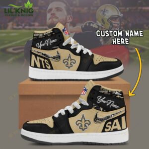 Personalized New Orleans Saints– Air Jordan 1