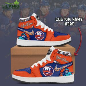 Personalized New York Islanders Air Jordan 1