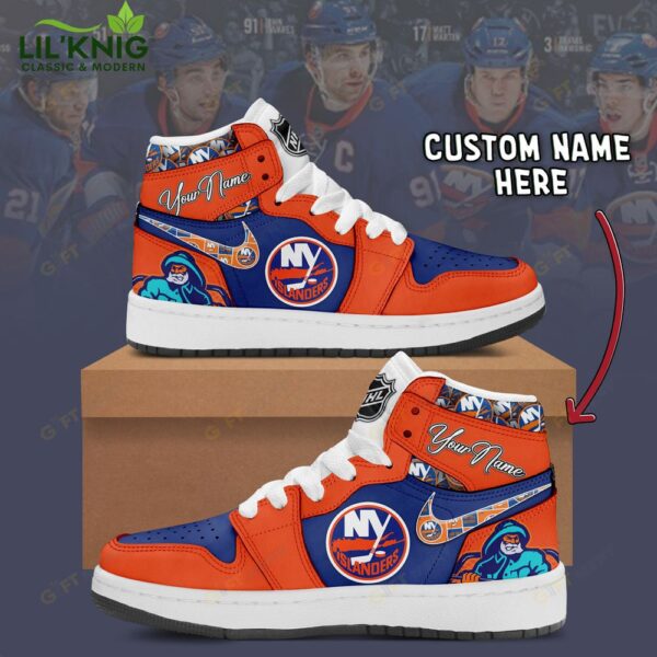 Personalized New York Islanders Air Jordan 1